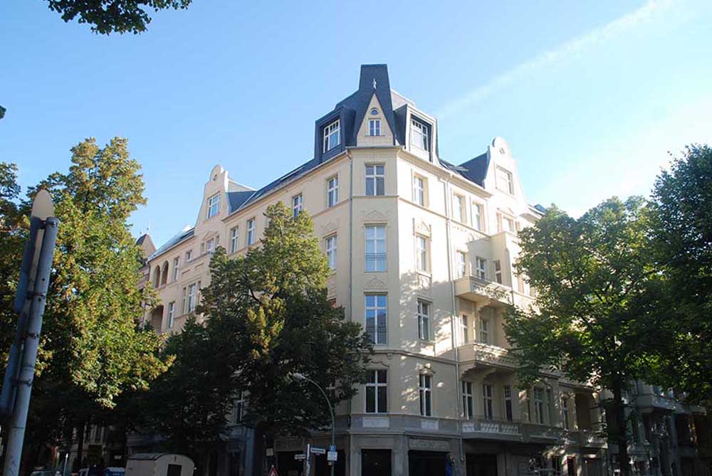 Sanierte Fassade eines JOPE Objekts, 2009